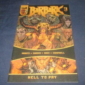 Barbaric Hell to Pay #3 (Vault comics, 2022) Cover A Variant